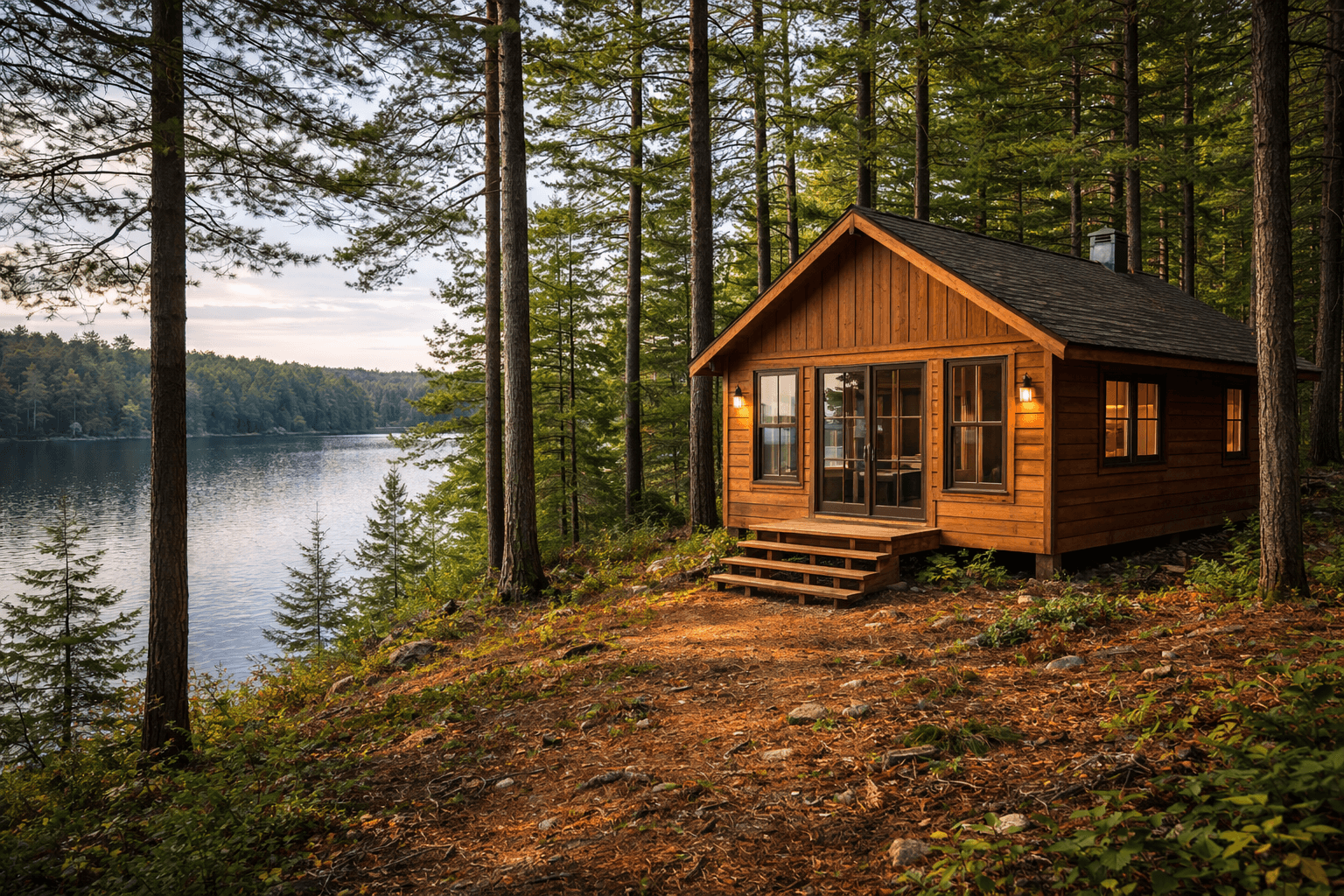 Standard cabin at Ode'imini Resort
